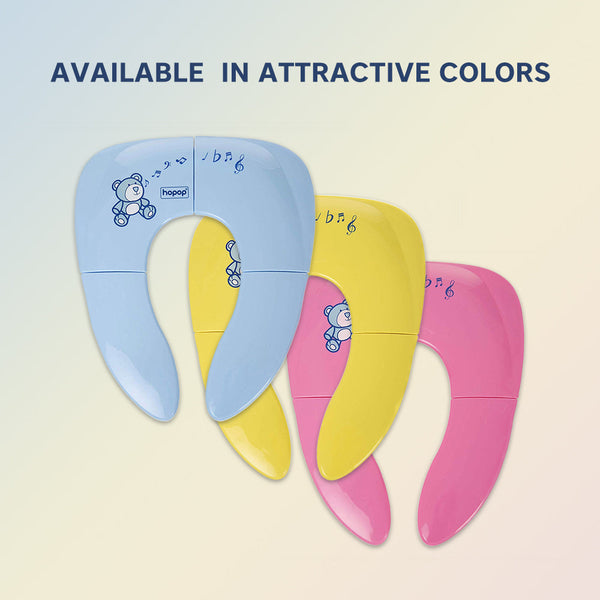 Hopop Foldable Travel Potty Seat for Kids – Safe, Portable & Hygienic - Dezine Kids