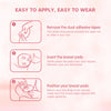 Hopop Disposable Nursing Breast Pads, Soft & Leak-Proof for Moms, 30 Pcs - Dezine Kids