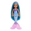 Barbie Chelsea Mermaid Small Doll with Blue Hair & Removable Hair Accessory