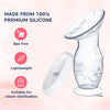 Hopop Natural Fit Silicone Manual Breast Pump - Gentle & Portable - Dezine Kids