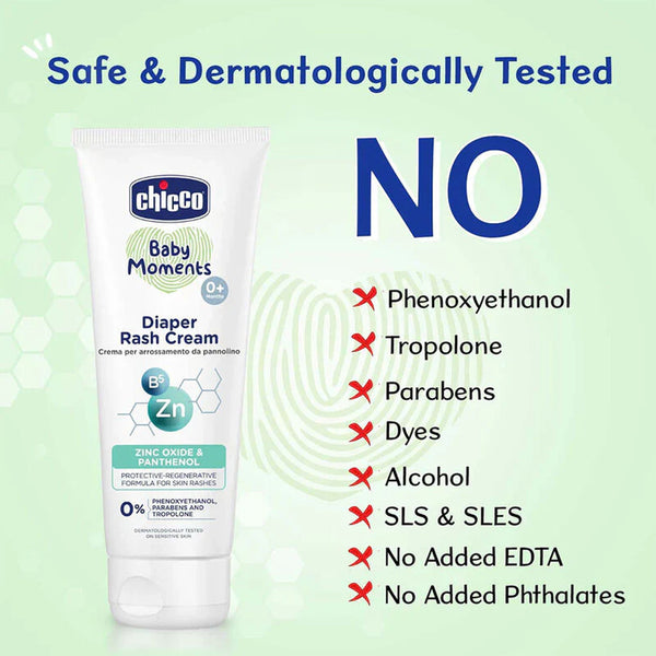 Chicco Diaper Rash Cream (0M+) - 100g