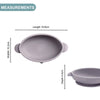 Bibado Silicone Suction Bowl - Mist