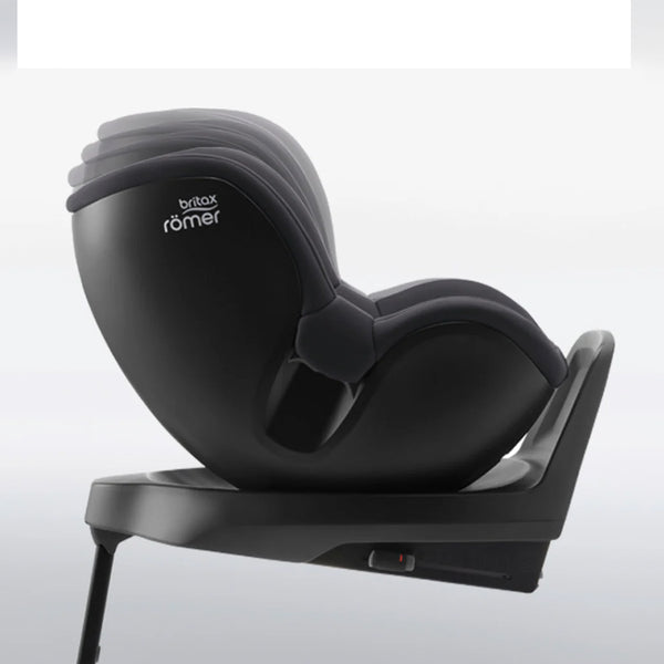 Britax Dualfix Plus Car Seat Birth to 4 Years - Midnight Grey - Dezine Kids