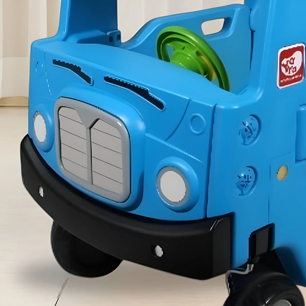 Yaya Blue Bus Roof Car