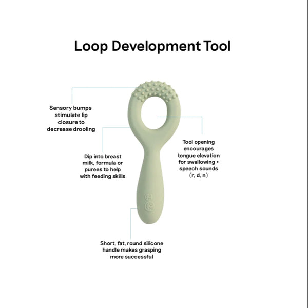 EzPz Oral Development Tools for Babies/Infants - sage - Dezine Kids