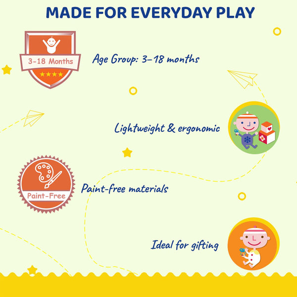 Chicco Start Up Play Set Rattle Toy Gift For Baby Shower & Baby Birthday