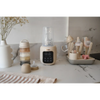 Beaba Multi Milk 5 in 1 Baby Bottle Warmer, Fast Steam Mode, Defrost & Baby Food Warmer with LED Display, Touch Screen & Adjustable Timer - Clay