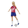 Barbie Soccer Doll, Blonde, #9 Uniform, Soccer Ball, Cleats, Socks