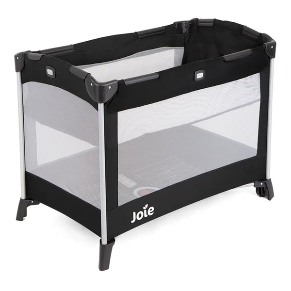 Joie Kubbie Compact Travel Cot - Coal - Dezine Kids