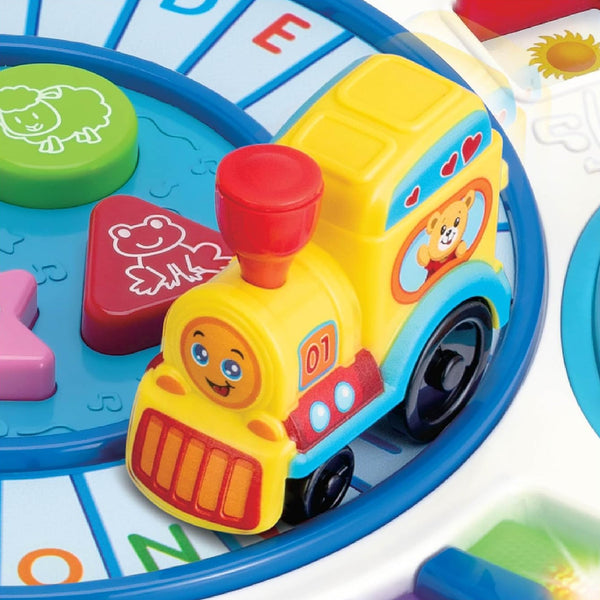 Winfun Letter Train & Piano Activity Table 5Note Musical Learning