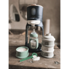 Beaba Stacked Formula Container, Airtight Multifunctional Storage Container, 4 Interchangeable Compartments, Microwave Safe - Cotton/Sage Green
