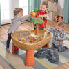 Step2 Dino Dig Sand & Water Table with Toy Accessory Set