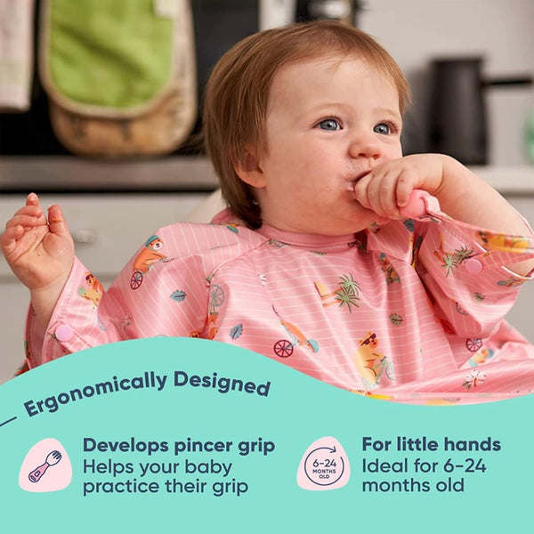 Bibado Handi Cutlery Attachable Weaning Cutlery Set -