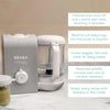 Beaba Babycook Express Multifunctional Baby Food Processor, Blender, Steamer, Sterilizer and Cooker - Velvet Grey