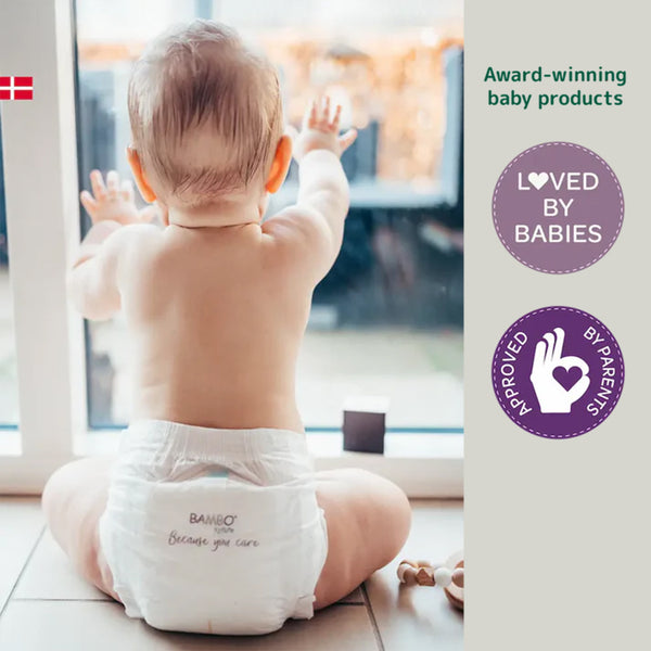Bambo Nature Tape Diapers, Size 5 XL Size (11-17 Kgs) 44pcs - Dezine Kids