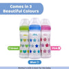 Chicco Well Being 2M+ Medium Flow Baby Bottle 250ml - Pink
