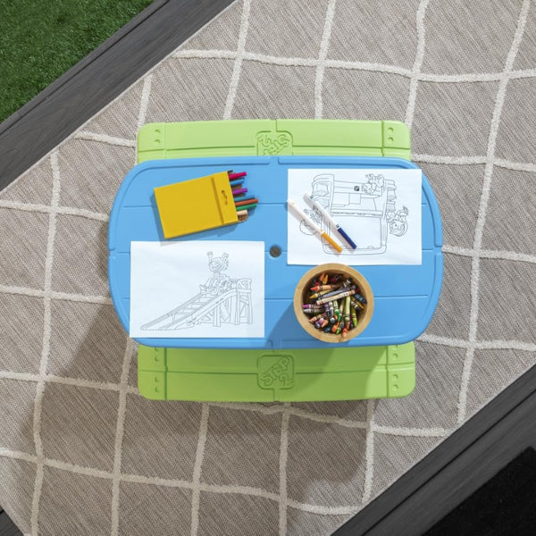 Step2 Sun & Shade Picnic Table with Umbrella
