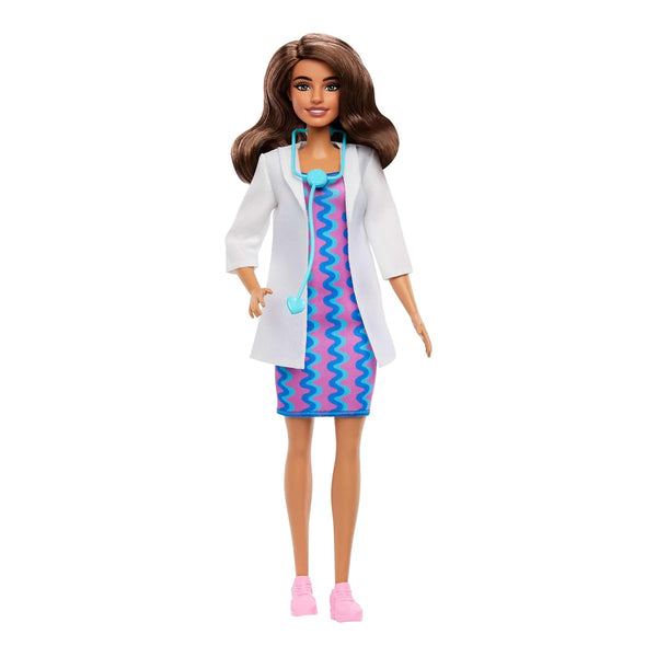 Barbie Careers Doctor Doll & Accessory, Fashion Doll Wearing Removable Look With Stethoscope