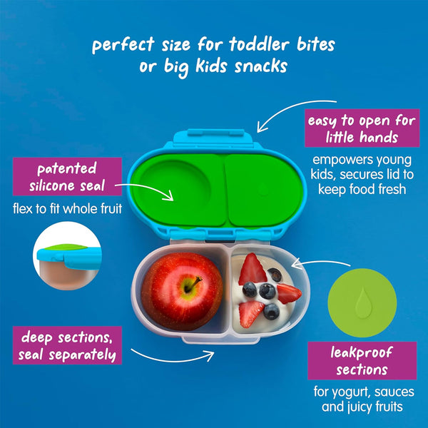 B.Box Snack Box - Ocean Breeze Blue Green