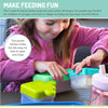 Melii Puzzle Container Airtight & Leakproof Microwave, Freezer & Dishwasher Safe - Lime, Mint & Blue