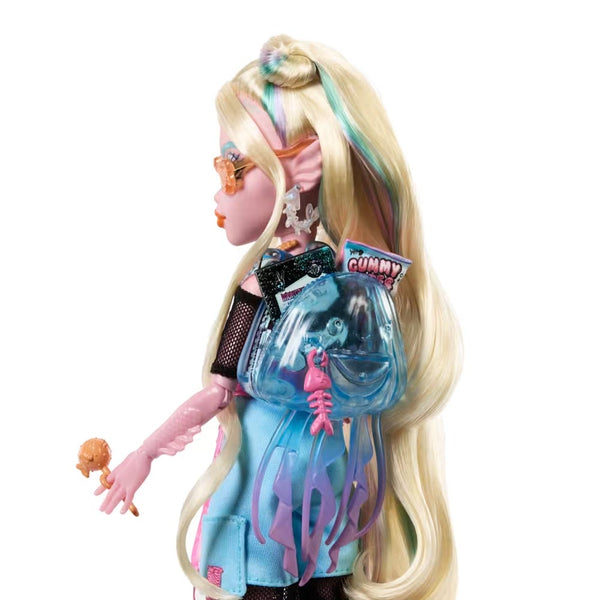 Barbie Monster High Lagoona Blue Fashion Doll With Pet Neptuna And Accessories
