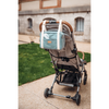 Beaba Mini Paris Baby Diaper Bag with 5L Capacity, Multi Pocket Organizer with Stroller Clips - Sage Green