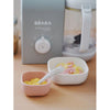 Beaba Silicone 3 Pieces Nesting Bowl Set - Velvet Grey