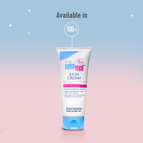 Sebamed Baby Rash Cream pH 5.5 Diaper Rash Relief - 100ml