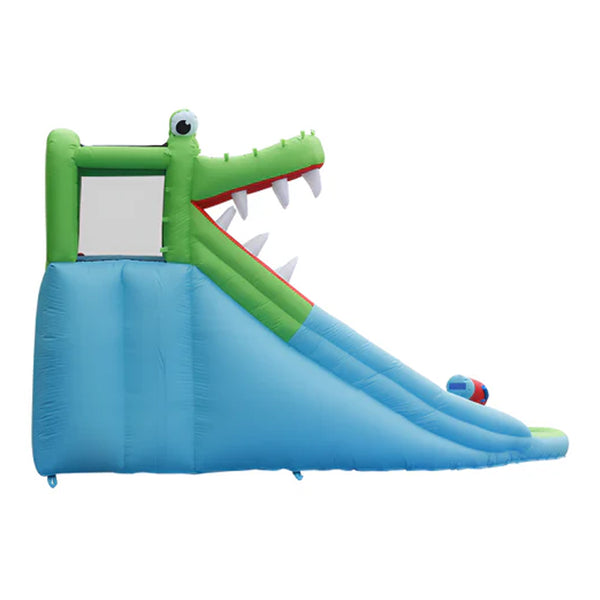 Happy Hop Crocodile Inflatable Water Slide
