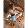 Beaba 360° Baby Learning Cup with Anti-Drip Disc, Dual handle & Spillproof Sippy Cup for Toddlers, 340 ml - Blue