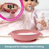 Bibado Silicone Suction Bowl - Blush