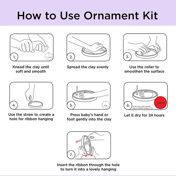 Dooky Gift Set Ornament Kit and Memory Box