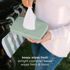 Ubbi On The Go Baby Wipes Dispenser - Sage
