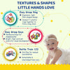 Chicco Play & Grow Set Rattle Toy Gift for Baby Shower & Baby Birthday - Pack of 5