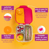 B.Box Mini Lunch Box - Strawberry Shake Pink Orange