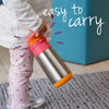 B.Box Insulated Drink Bottle Sipper 350 ml - Strawberry Shake Pink Orange