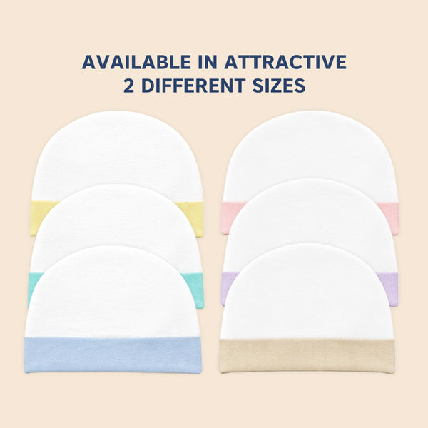 Hopop Soft & Comfortable Cotton Baby Caps - Dezine Kids