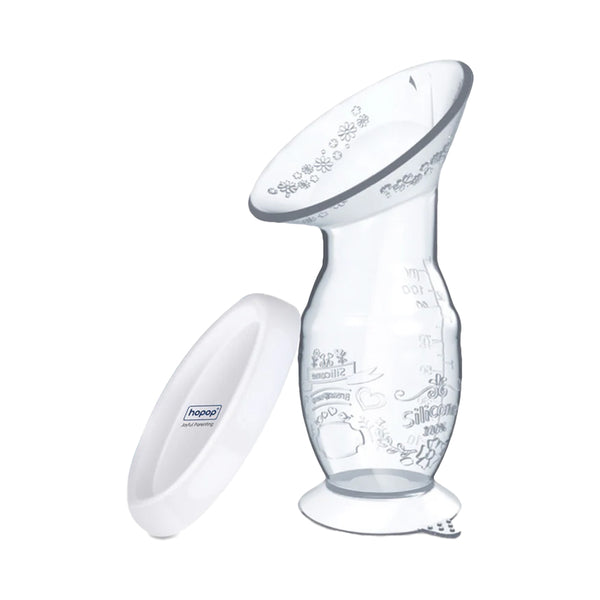 Hopop Natural Fit Silicone Manual Breast Pump, Gentle & Portable - Dezine Kids