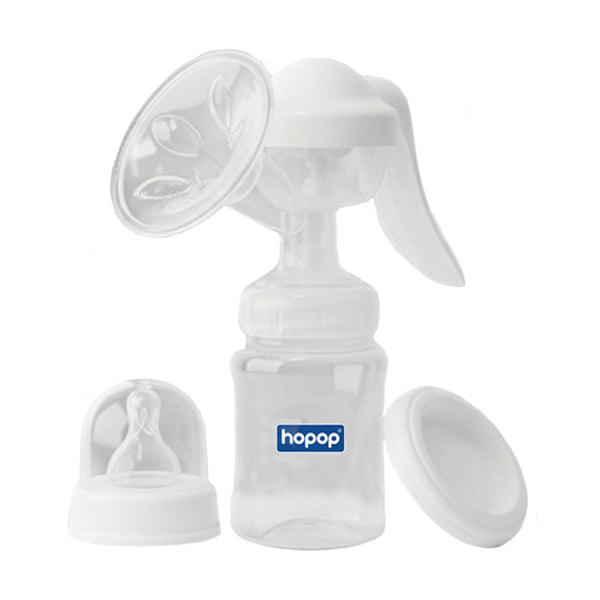 Hopop Manual Breast Pump, Gentle, Portable & Efficient - Dezine Kids