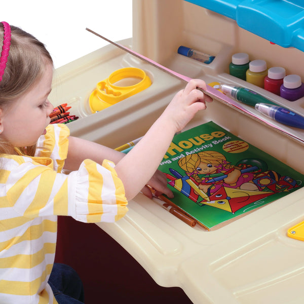 Step2 Deluxe Art Master Desk for Kids Ages 3+ - Dezine Kids