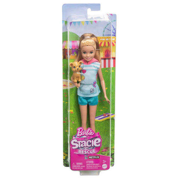 Barbie Stacie Doll with Pet Dog, from Barbie and Stacie to The Rescue Movie For Kids - Dezine Kids