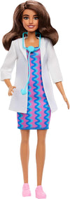 Barbie Careers Doctor Doll & Accessory, Fashion Doll Wearing Removable Look With Stethoscope - Dezine Kids