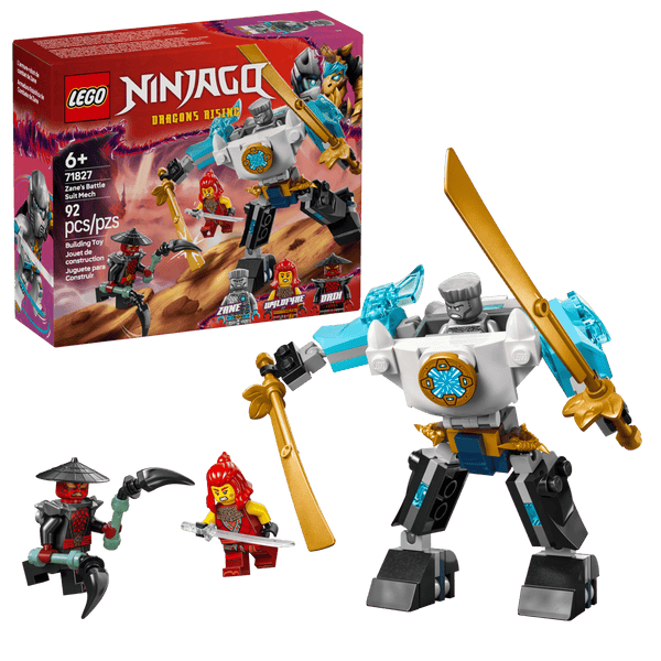 Lego Ninjago Zane’s Battle Suit Mech Pretend - Dezine Kids