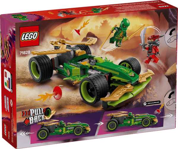 Lego Ninjago Lloyd’s Pull Back Race Car - Dezine Kids
