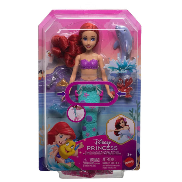 Disney Princess Ariel Doll with Animal and Accessories - Dezine Kids