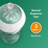 Philips Avent Natural Response Glass Baby Feeding Bottle (1 Month+) - 240 ml