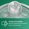 Philips Avent Natural Response Glass Baby Feeding Bottle (1 Month+) - 240 ml
