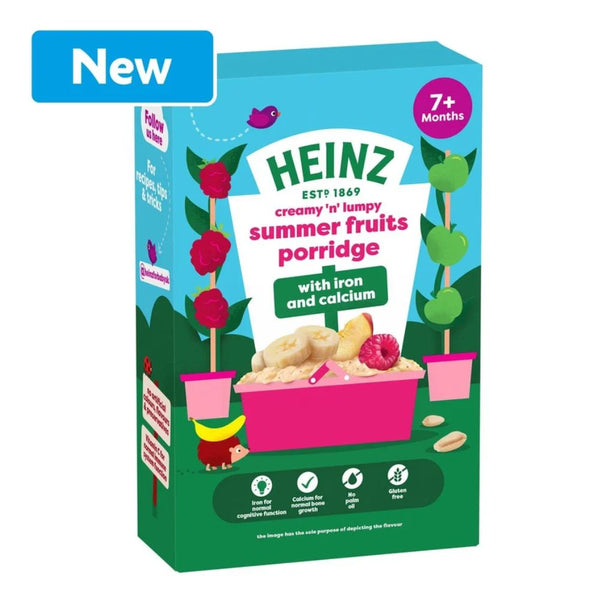 Heinz Baby Cereal for 7+ Months Baby, 200g - Summer Fruits Porridge