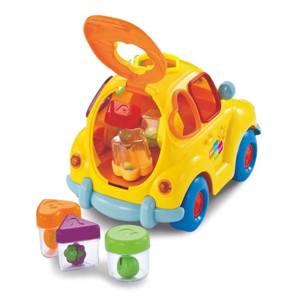 Hola Musical Super Fun Shape Sorter Fruit Car - Dezine Kids