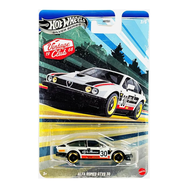 Hot Wheels Silver Series Vintage 1968 Alfa Romeo GTV6 30